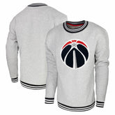 Washington Wizards Stadium Essentials Club Level Pullover Sweatshirt - Heather Gray outlet