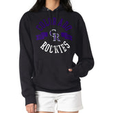 Colorado Rockies G-III 4Her by Carl Banks Women's City Graphic Pullover Hoodie - Black