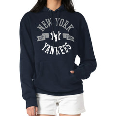 New York Yankees G-III 4Her by Carl Banks Women's City Graphic Pullover Hoodie - Navy