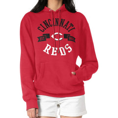 Cincinnati Reds G-III 4Her by Carl Banks Women's City Graphic Pullover Hoodie - Red