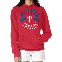 Philadelphia Phillies G-III 4Her by Carl Banks Women's City Graphic Pullover Hoodie - Red