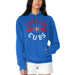 Chicago Cubs G-III 4Her by Carl Banks Women's City Graphic Pullover Hoodie - Royal