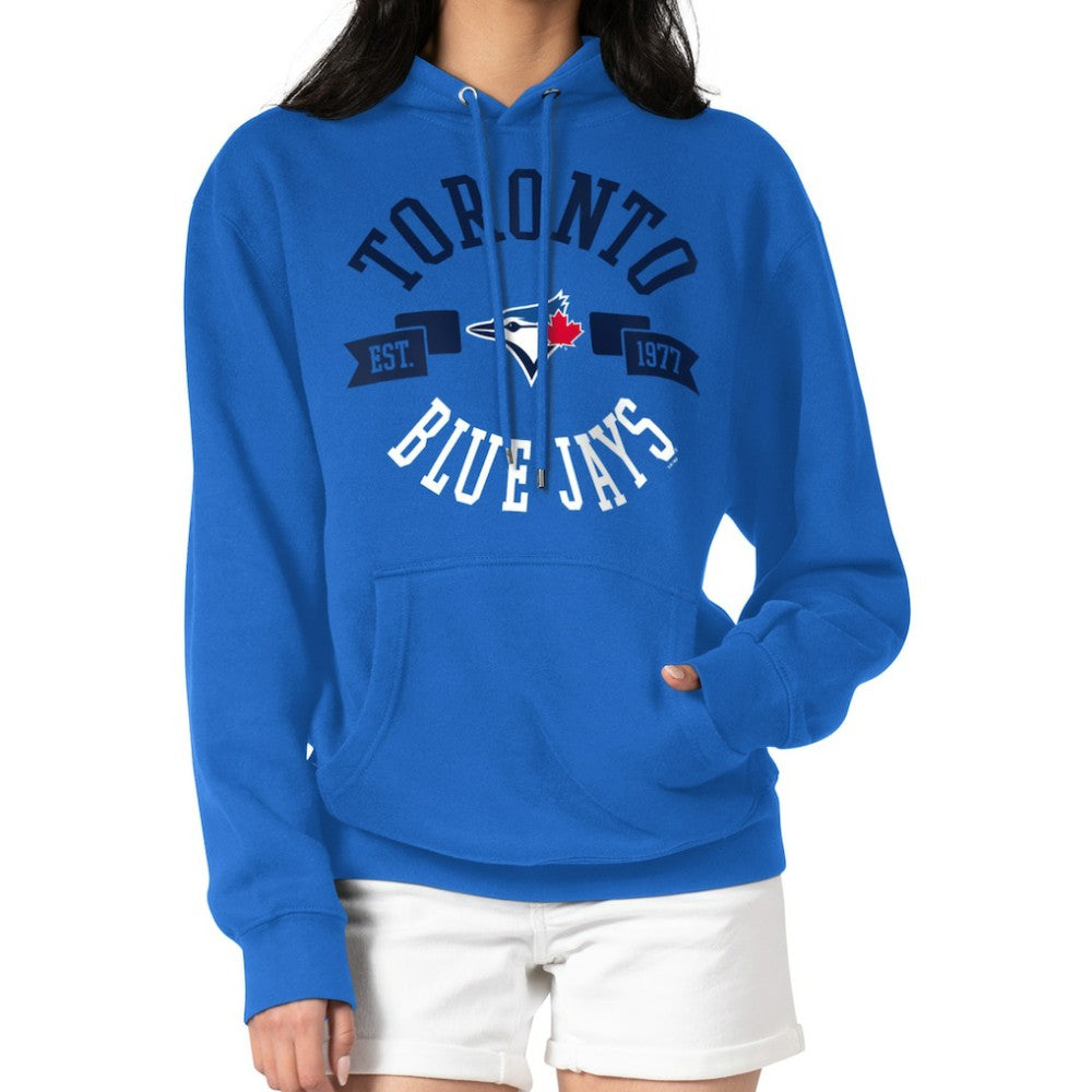 Toronto Blue Jays G-III 4Her by Carl Banks Women's City Graphic Pullover Hoodie - Royal