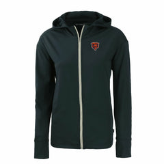 Chicago Bears Cutter & Buck Women's Throwback Daybreak Eco Recycled Half-Zip Hoodie - Navy discount