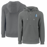 Detroit Lions Cutter & Buck Throwback Roam Eco Half-Zip Recycled Pullover Hoodie - Gray discount