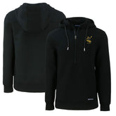 Pittsburgh Steelers Cutter & Buck Throwback Roam Eco Half-Zip Recycled Pullover Hoodie - Black outlet