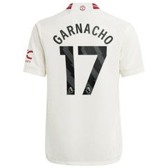 Alejandro Garnacho Manchester United Youth 2023/24 Third Replica Player Jersey – White | Adidas sale