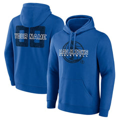 Dallas Mavericks Stellar Personalized Name & Number Pullover Hoodie sale - Blue sale