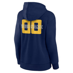 Denver Nuggets Women's Stellar Personalized Name & Number Pullover Hoodie sale - Navy online