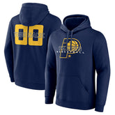 Indiana Pacers Stellar Personalized Name & Number Pullover Hoodie - Navy for sale