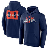 Oklahoma City Thunder Stellar Personalized Name & Number Pullover Hoodie sale - Navy on sale