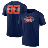 Oklahoma City Thunder Stellar Personalized Name & Number T-Shirt - Navy discount