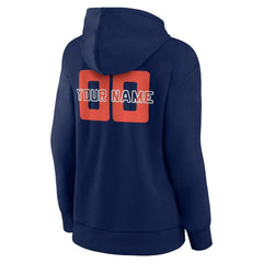 Oklahoma City Thunder Women's Stellar Personalized Name & Number Pullover Hoodie - Navy shop