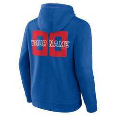 Philadelphia 76ers Stellar Personalized Name & Number Pullover Hoodie - Royal discount