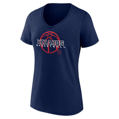 Washington Wizards Women's Stellar Personalized Name & Number V-Neck T-Shirt - Navy shop