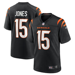 Charlie Jones Cincinnati Bengals Team Game Jersey - Black | Nike sale