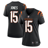 Charlie Jones Cincinnati Bengals Women's Team Game Jersey - Black | Nike sale