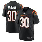 Chase Brown Cincinnati Bengals Team Game Jersey - Black | Nike discount