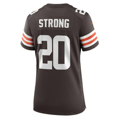 Pierre Strong Jr. Cleveland Browns Women's Team Game Jersey - Brown | Nike outlet