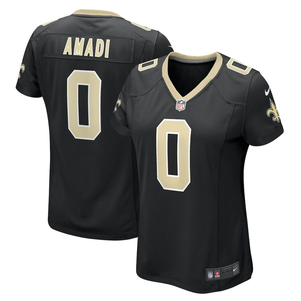 Ugo Amadi New Orleans Saints Women's Team Game Jersey - Black | Nike on sale