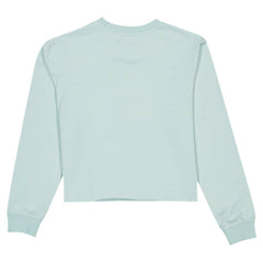 Atlanta Braves Women's Breeze Logo Select Cropped Long Sleeve T-Shirt - Mint | New Era