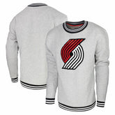 Portland Trail Blazers Stadium Essentials Club Level Pullover Sweatshirt - Heather Gray sale