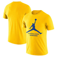 Golden State Warriors Essential Jumpman T-Shirt sale - Gold | Nike for sale