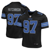 Aidan Hutchinson Detroit Lions Youth Game Jersey - Black | Nike discount