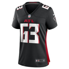 Chris Lindstrom Atlanta Falcons Women's Team Game Jersey - Black | Nike online