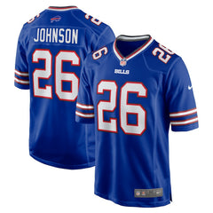 Ty Johnson Buffalo Bills Team Game Jersey - Royal | Nike sale
