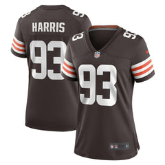 Shelby Harris Cleveland Browns Women's Team Game Jersey - Brown | Nike online