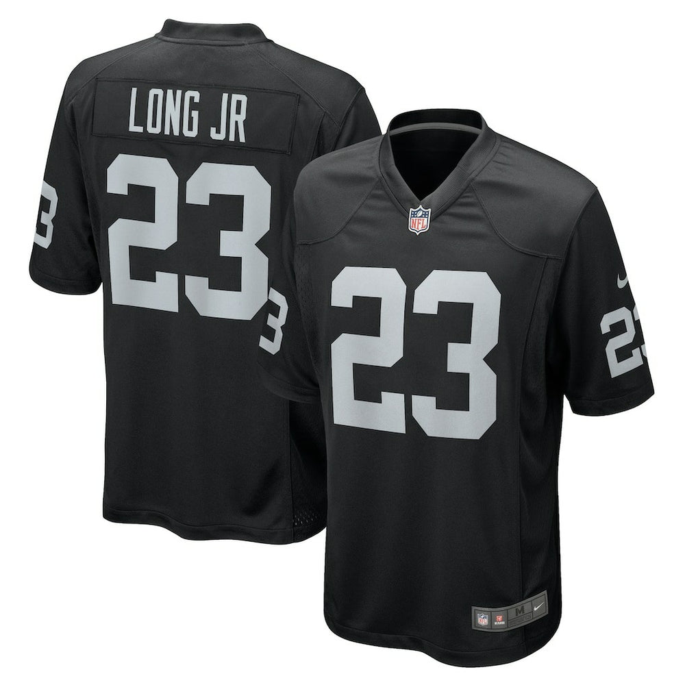 David Long Jr. Las Vegas Raiders Team Game Jersey - Black | Nike on sale