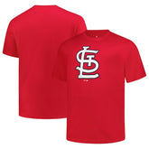 St. Louis Cardinals Profile Big & Tall Primary Logo T-Shirt - Navy