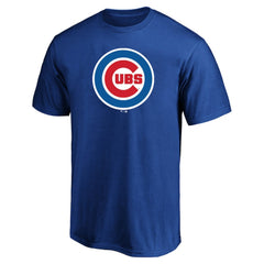 Chicago Cubs Profile Big & Tall Primary Logo T-Shirt - Royal