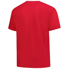 St. Louis Cardinals Profile Big & Tall Weathered Logo T-Shirt - Red