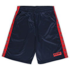 Boston Red Sox Profile Big & Tall Fleece Shorts - Navy