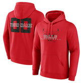 Chicago Bulls Stellar Personalized Name & Number Pullover Hoodie - Red for sale