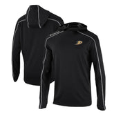 Anaheim Ducks Columbia Omni-Wick Shotgun Long Sleeve Hoodie T-Shirt Black