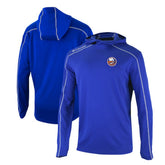 New York Islanders Columbia Omni-Wick Shotgun Long Sleeve Hoodie T-Shirt Blue