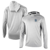 Seattle Kraken Columbia Omni-Wick Shotgun Long Sleeve Hoodie T-Shirt Gray