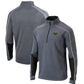 Minnesota Wild Columbia Omni-Wick Shotgun 2.0 Quarter-Zip Pullover Top Gray/Black
