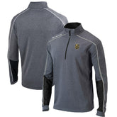 Vegas Golden Knights Columbia Omni-Wick Shotgun 2.0 Quarter-Zip Pullover Top Gray/Black