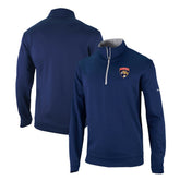 Florida Panthers Columbia Omni-Wick Wickhams Hills Half-Zip Pullover Top Navy