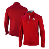 New Jersey Devils Columbia Omni-Wick Wickhams Hills Half-Zip Pullover Top Red