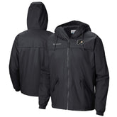 Philadelphia Flyers Columbia Oroville Creek Lightweight Full-Zip Windbreaker Jacket Black