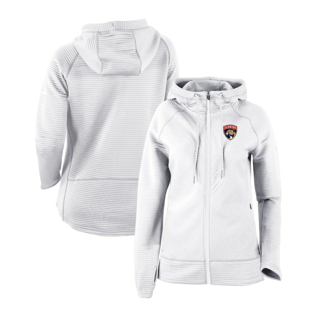 Florida Panthers Columbia Women's Omni-Wick Pack It Up Full-Zip Jacket White