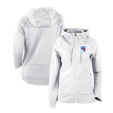 New York Rangers Columbia Women's Omni-Wick Pack It Up Full-Zip Jacket White