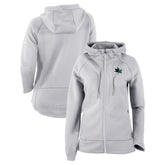 San Jose Sharks Columbia Women's Omni-Wick Pack It Up Full-Zip Jacket Gray