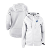 Tampa Bay Lightning Columbia Women's Omni-Wick Pack It Up Full-Zip Jacket White