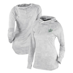 Dallas Stars Columbia Women's Omni-Wick Sunday Ball Pullover Hoodie White